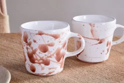 Mugs^Nkuku Canela Mug - Dusty Terracotta - (Set of 2)