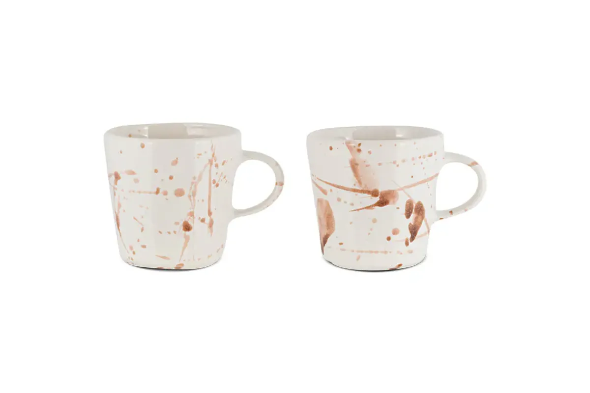 Mugs^Nkuku Canela Mug - Dusty Terracotta - (Set of 2)