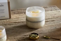 Home Fragrance|Candles^Nkuku Cardamom & Amber 3 Wick Scented Candle
