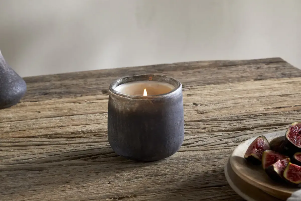 Home Fragrance|Candles^Nkuku Cedarwood & Fig 1 Wick Scented Candle