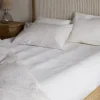 Bedroom Textiles|Bedroom^Nkuku Cela Hemp & Cotton Fitted Sheet - Natural