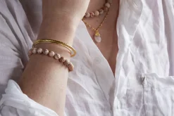 Jewellery & Jewellery Boxes|Jewellery^Nkuku Cerita Bracelet - Rhodochrosite