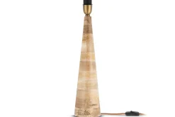 Table Lamps^Nkuku Chameli Mango Wood Table Lamp - Natural