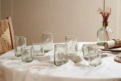 Barware|Everyday Glassware^Nkuku Chandani Tumbler Tall - Clear - (Set of 4)