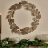 Wreaths & Garlands|Shades Of Nature^Nkuku Charita Wreath - Antique Brass