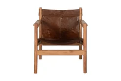 Living|Occasional Chairs^Nkuku Dalibar Leather Lounger - Tan