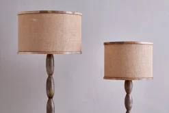 Lampshades|Bedroom^Nkuku Darat Mango Wood & Jute Lampshade - Natural