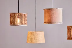 Lampshades|Bedroom^Nkuku Darat Mango Wood & Jute Lampshade - Natural