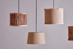 Lampshades|Bedroom^Nkuku Darat Mango Wood & Jute Lampshade - Natural