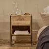 Bedroom|Beside Tables^Nkuku Dasai Mango Wood Bedside Table