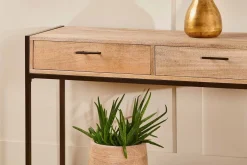 Hallway & Bootroom|Living^Nkuku Dasai Mango Wood Console Table