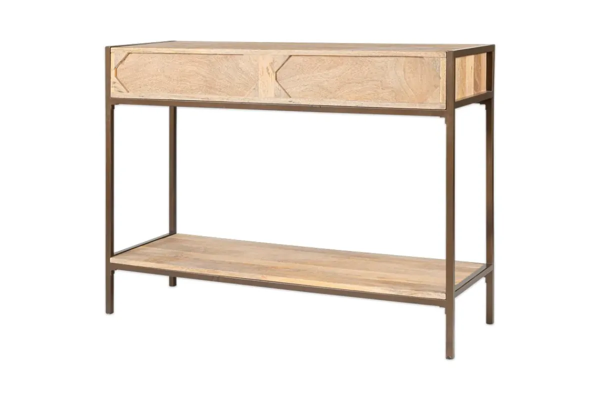 Hallway & Bootroom|Living^Nkuku Dasai Mango Wood Console Table
