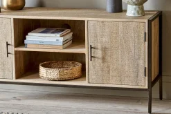 Home Office|Living^Nkuku Dasai Mango Wood Media Unit
