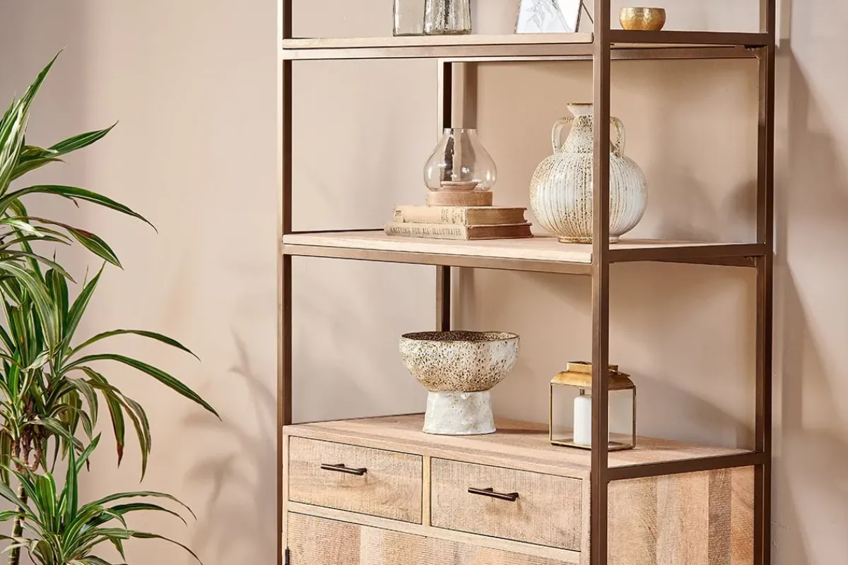 Home Office|Hallway & Bootroom^Nkuku Dasai Mango Wood Storage Unit