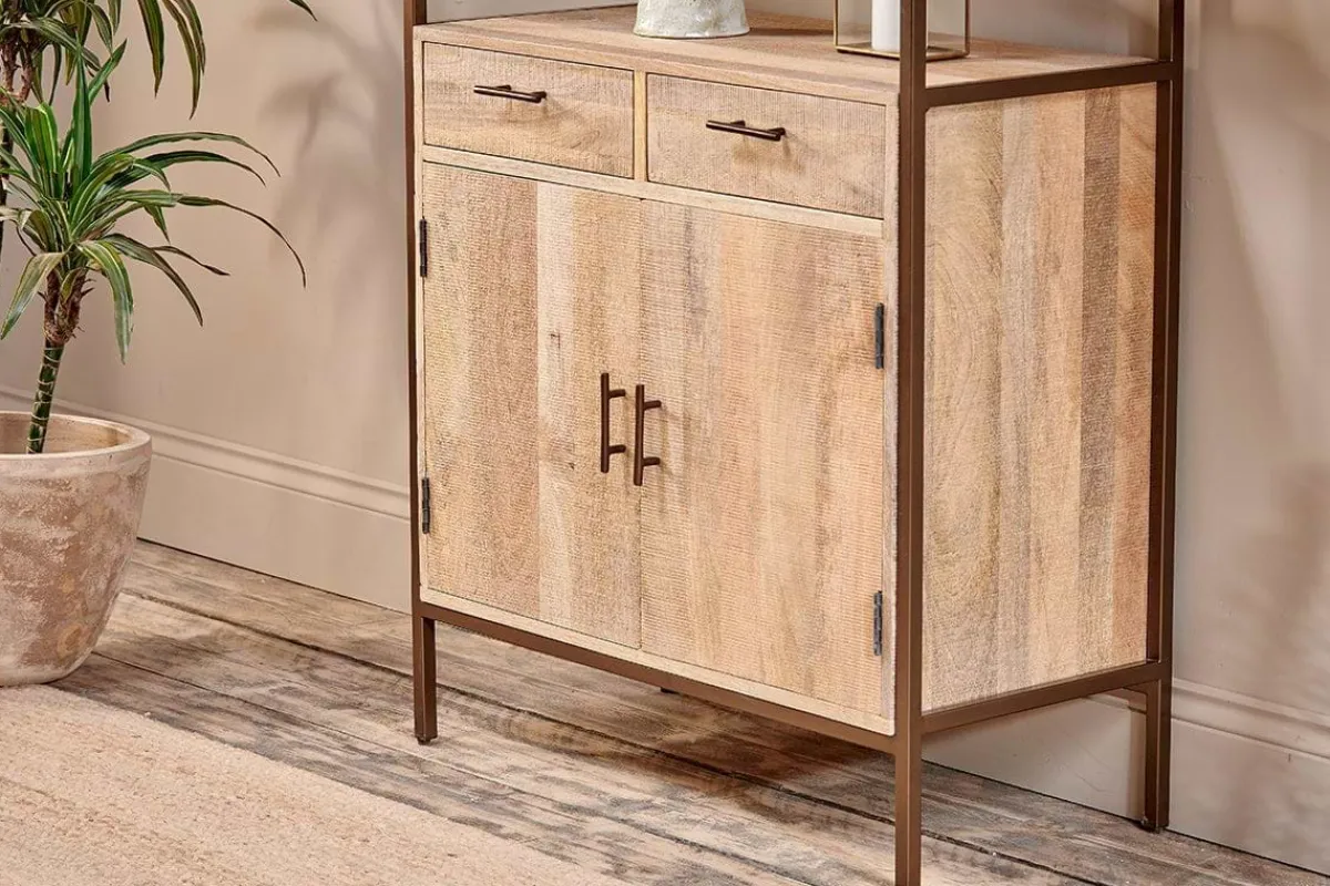 Home Office|Hallway & Bootroom^Nkuku Dasai Mango Wood Storage Unit