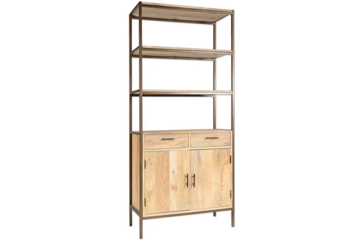 Home Office|Hallway & Bootroom^Nkuku Dasai Mango Wood Storage Unit