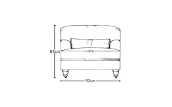 Sofa Collections|Living^Nkuku Deni Armchair Brera Linen Natural
