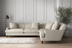 Corner Sofas|Sofa Collections^Nkuku Deni Grand Corner Sofa Brera Linen Natural