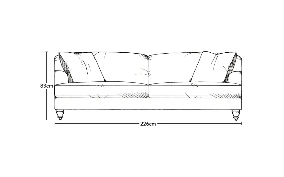 Sofa Collections^Nkuku Deni Grand Sofa Brera Linen Natural