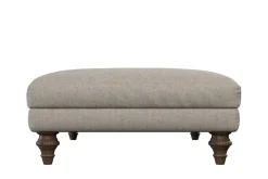 Made To Order Armchairs|Sofa Collections^Nkuku Deni Large Footstool Brera Linen Natural
