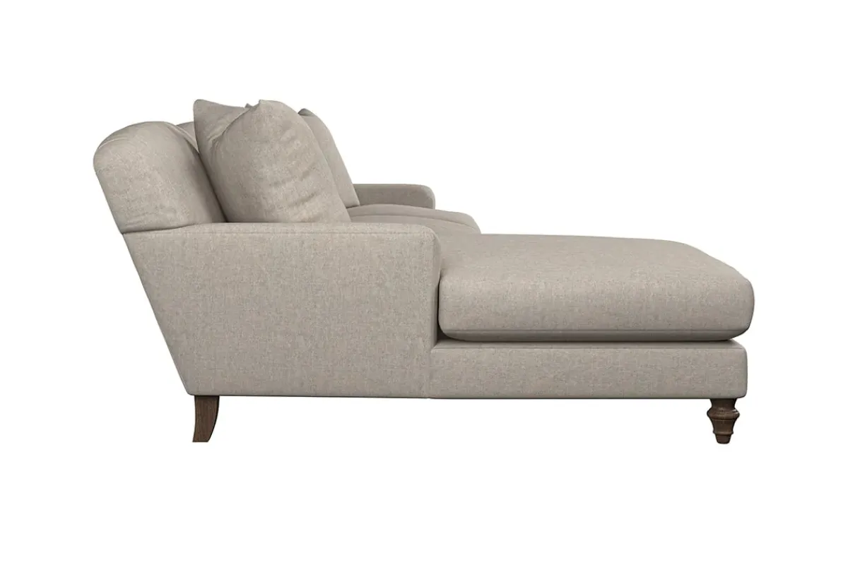 Sofa Collections^Nkuku Deni Large Left Hand Chaise Sofa Brera Linen Natural