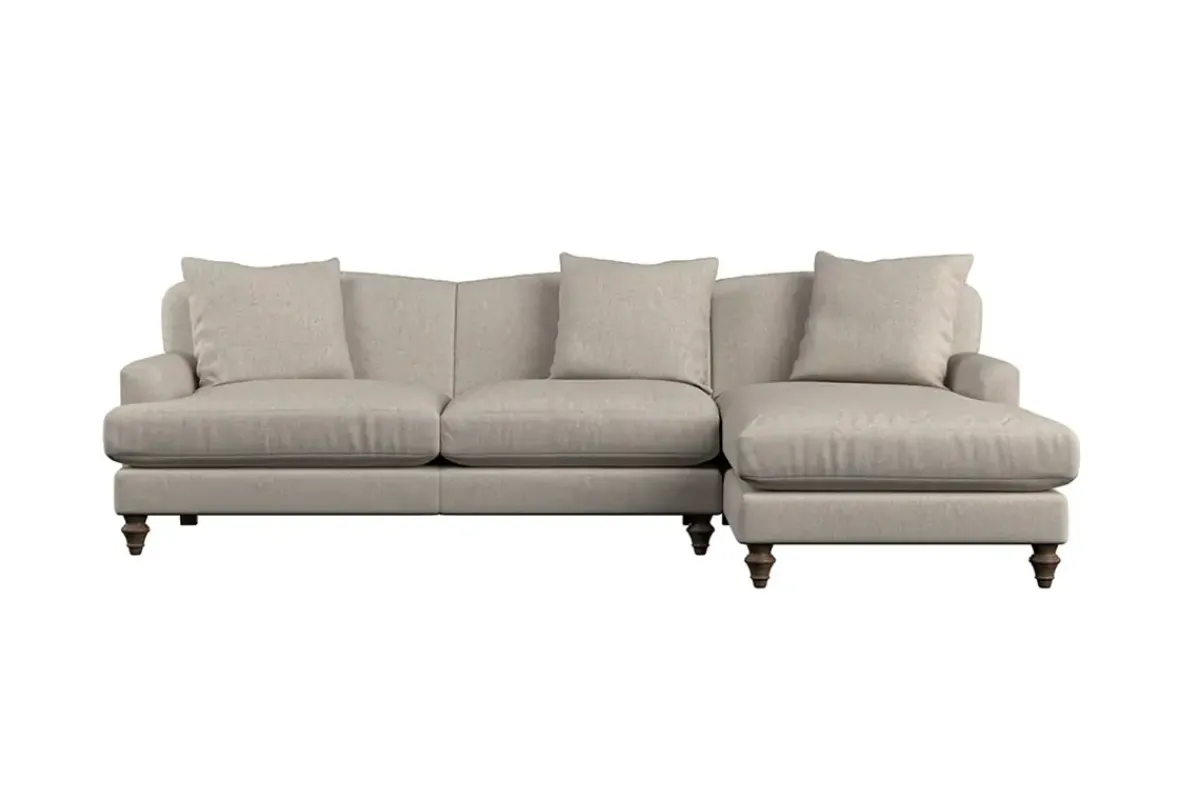 Sofa Collections^Nkuku Deni Large Right Hand Chaise Sofa Brera Linen Natural