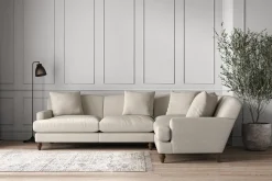 Corner Sofas|Sofa Collections^Nkuku Deni Large Right Hand Corner Sofa Brera Linen Natural