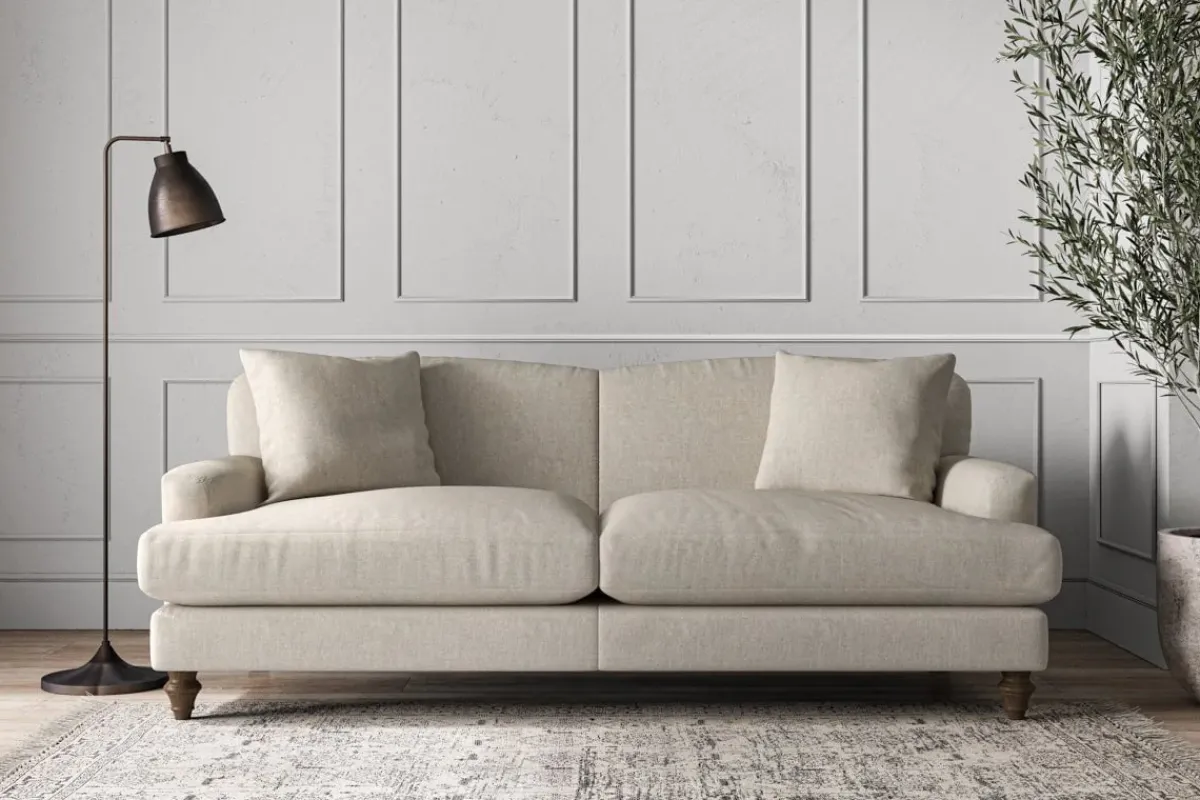 Sofa Collections|Living^Nkuku Deni Large Sofa Brera Linen Natural