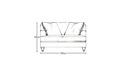 Made To Order Armchairs|Sofa Collections^Nkuku Deni Love Seat Brera Linen Natural