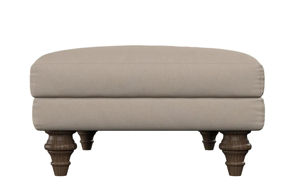 Made To Order Armchairs|Sofa Collections^Nkuku Deni Medium Footstool Brera Linen Natural