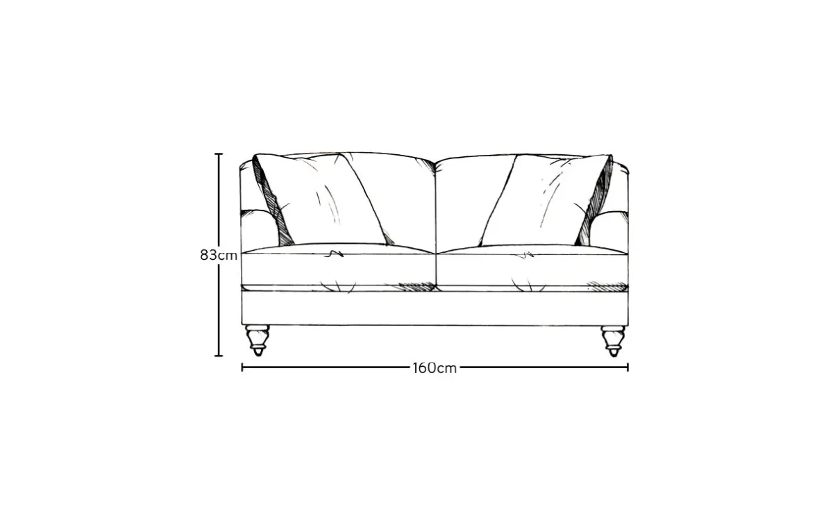 Sofa Collections^Nkuku Deni Small Sofa Brera Linen Natural