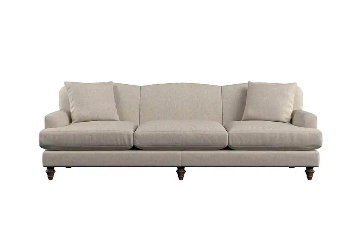 Sofa Collections^Nkuku Deni Super Grand Sofa Brera Linen Natural