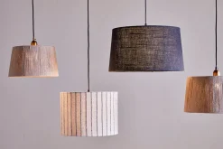Lampshades|Table Lamps^Nkuku Dia Jute Lampshade - Ink