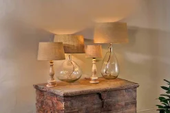 Lampshades|Table Lamps^Nkuku Dia Jute Lampshade - Natural