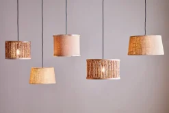 Lampshades|Table Lamps^Nkuku Dia Jute Lampshade - Natural