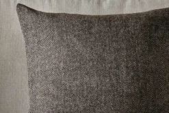 Bedroom Textiles|Cushions^Nkuku Dilli Wool Cushion Cover - Dark Brown