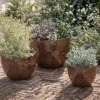Garden Planters|Garden Décor^Nkuku Dunai Terracotta Planter - Brown