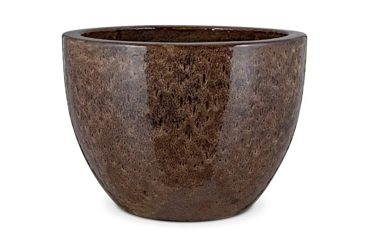 Garden Planters|Garden Décor^Nkuku Dunai Terracotta Planter - Brown