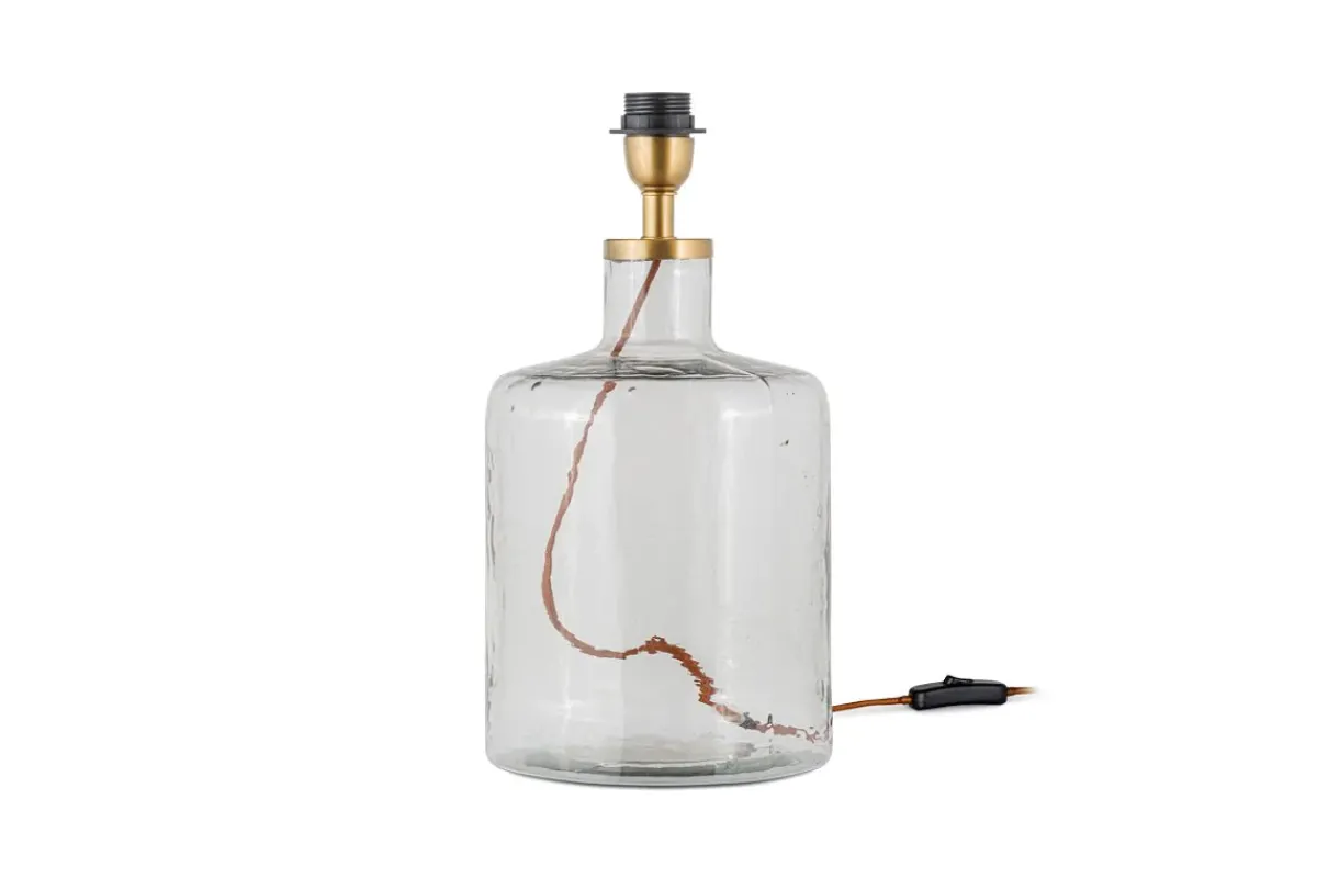Bedside Lamps|Table Lamps^Nkuku Edina Recycled Glass Table Lamp - - Small Clear
