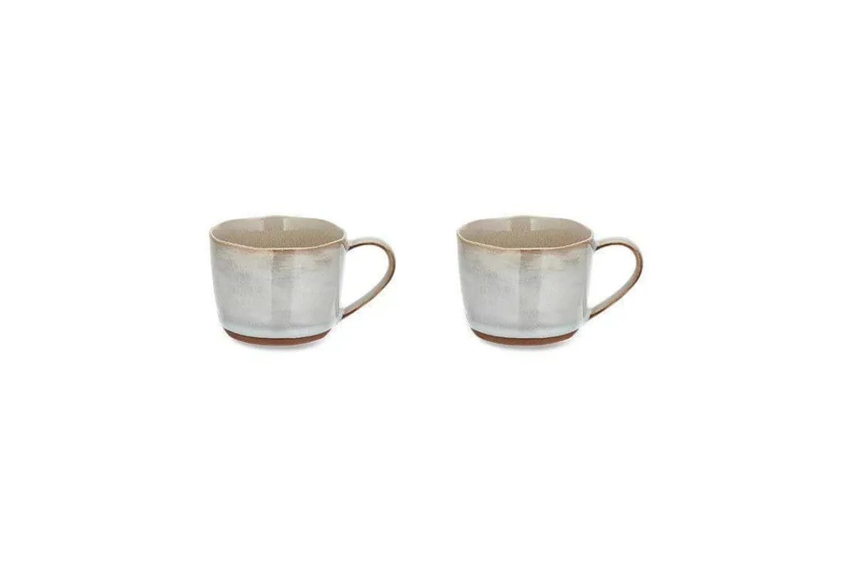 Mugs^Nkuku Edo Small Mug - Terracotta (Set of 2)