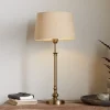 Desk Lamps|Table Lamps^Nkuku Ehadi Antique Table Lamp - Antique Brass