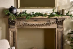 Wreaths & Garlands|Bright Christmas^Nkuku Ekiti Bauble Garland - Antique Gold