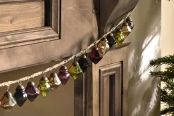 Wreaths & Garlands|Bright Christmas^Nkuku Ekiti Bauble Garland - Mixed Colour