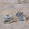 Jewellery & Jewellery Boxes|Jewellery^Nkuku Elina Double Leaf Earrings - Silver