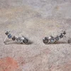 Jewellery & Jewellery Boxes|Jewellery^Nkuku Elina Labradorite Ear Climber - Silver
