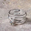 Jewellery & Jewellery Boxes|Jewellery^Nkuku Elina Labradorite Ring - Silver