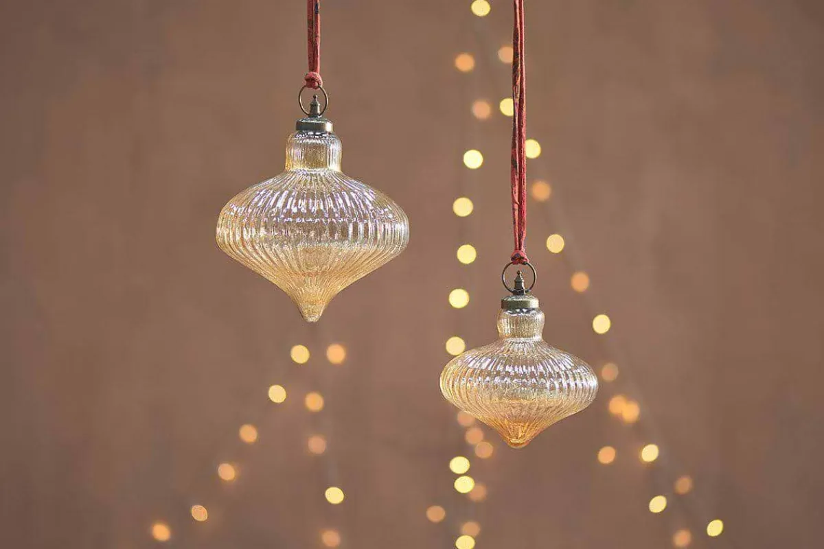 Giant Baubles^Nkuku Eliza Giant Bauble - Gold Luster