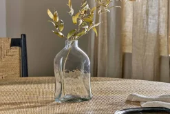 Decorative Home Accessories|Vases^Nkuku Ellam Recycled Glass Bottle Vase - Clear