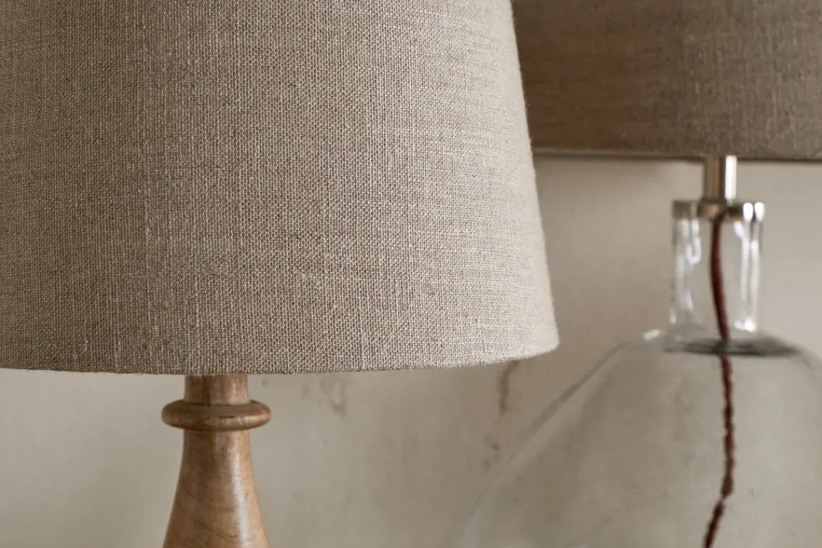 Lampshades^Nkuku Embaata Linen Lampshade - Natural