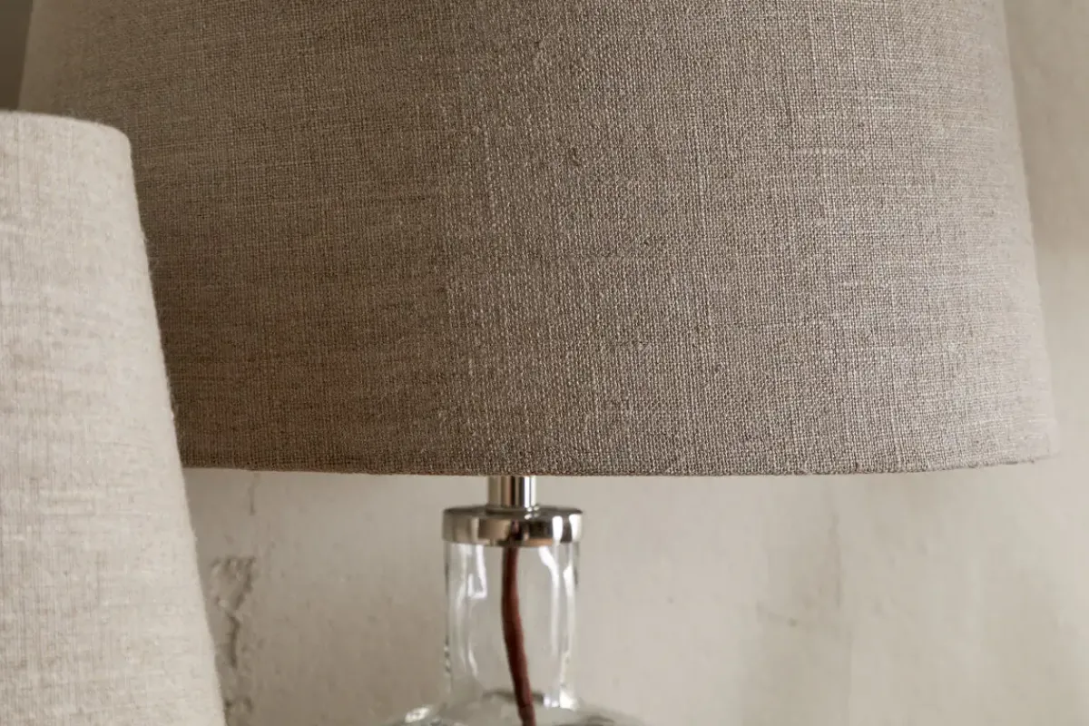Lampshades^Nkuku Embaata Linen Lampshade - Natural